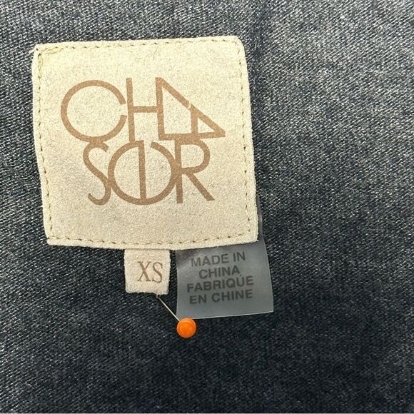 Chaser Women's Mini Dress XS Gray Casual Boho Minimalist - Picture 7 of 9